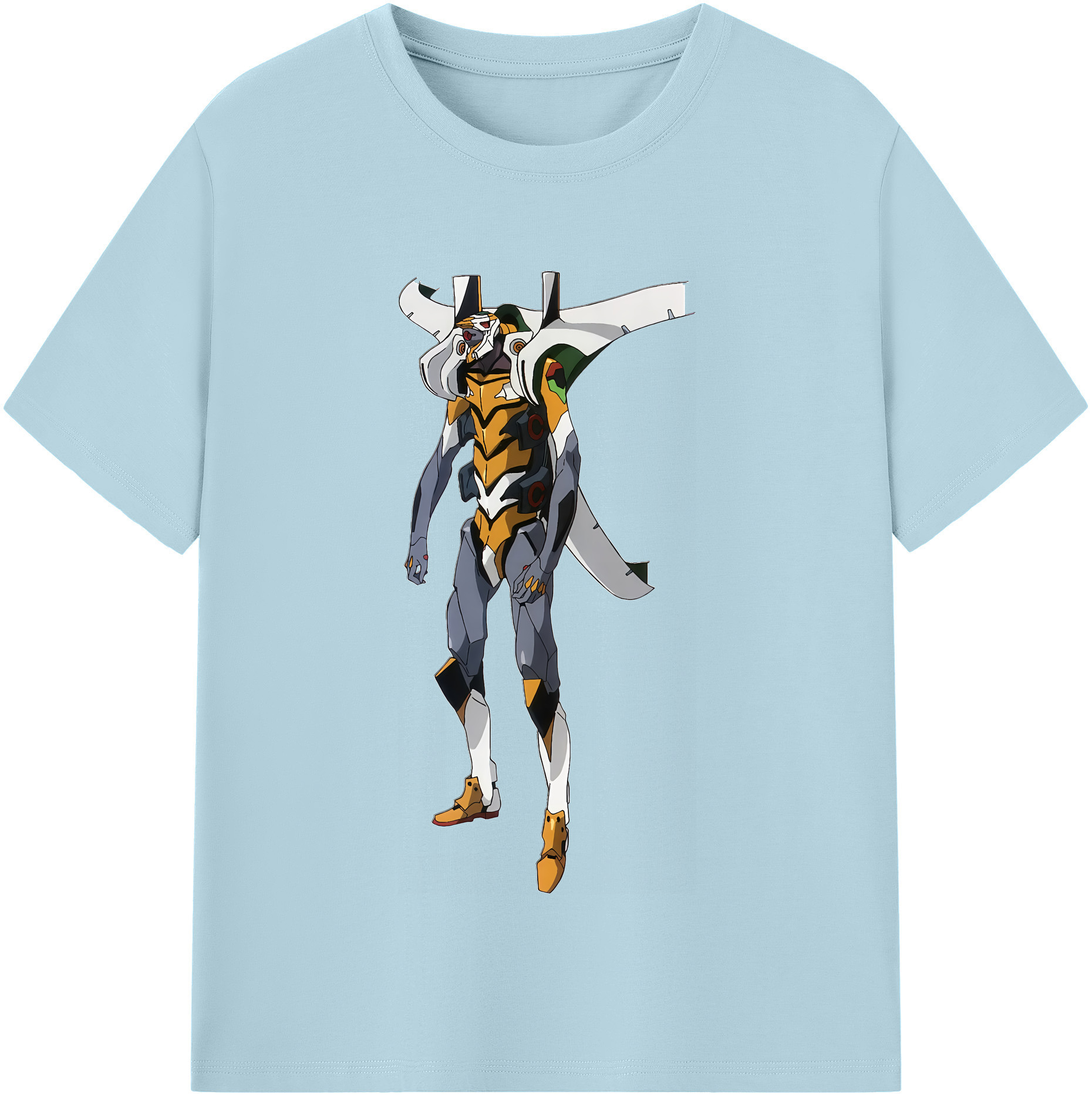 （画像用） EVA 新世紀エヴァンゲリオン 綿100％半袖Tシャツ（フロントプリント）